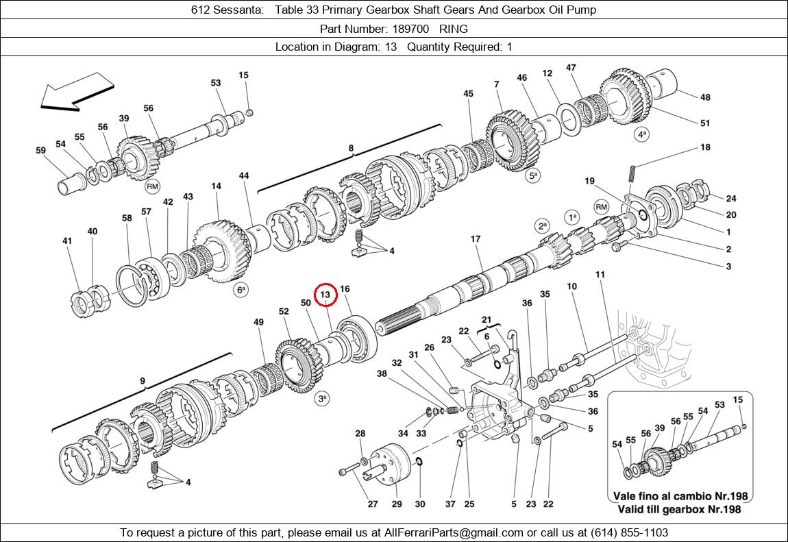 Ferrari Part 189700