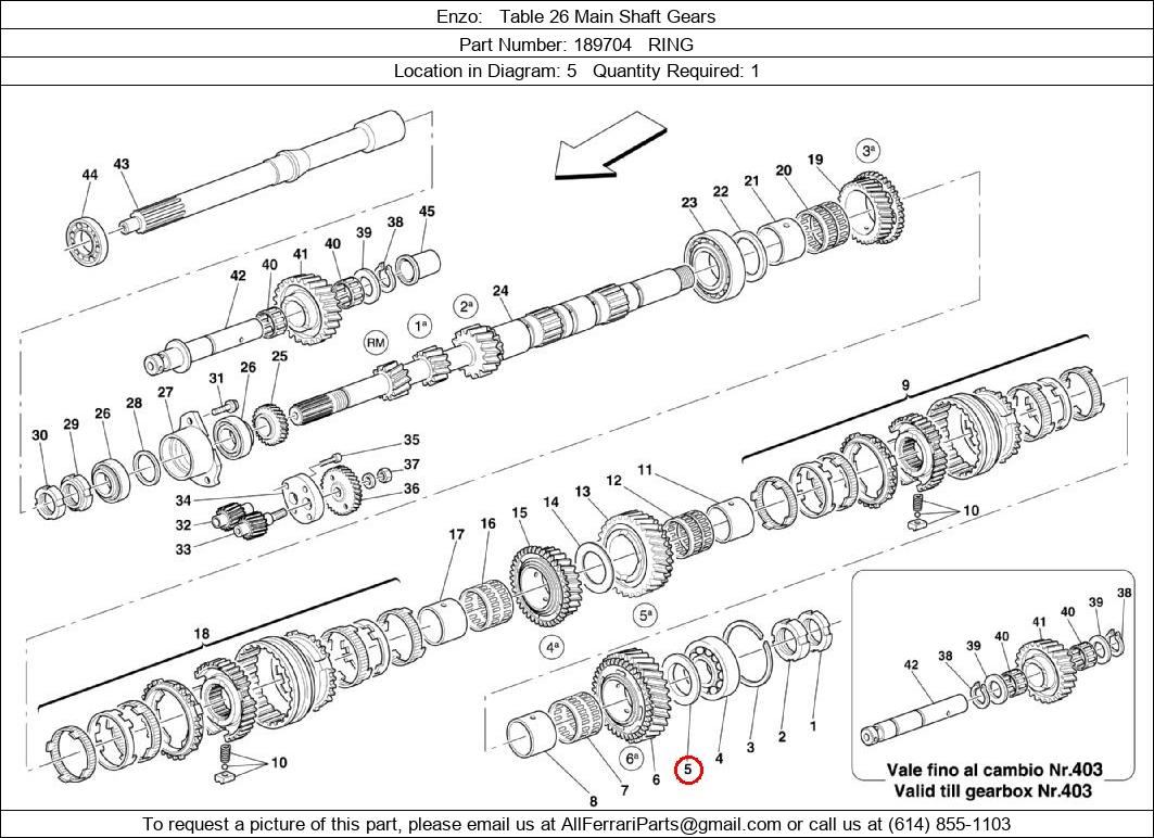 Ferrari Part 189704
