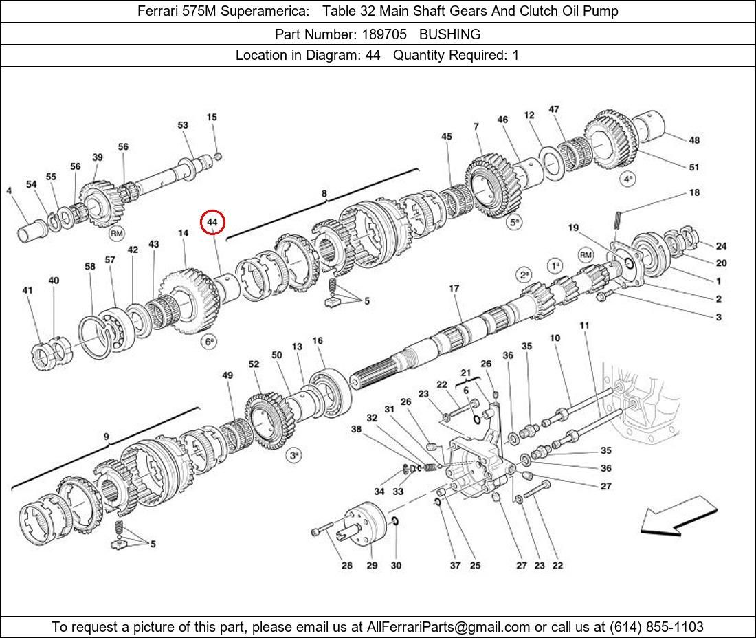 Ferrari Part 189705