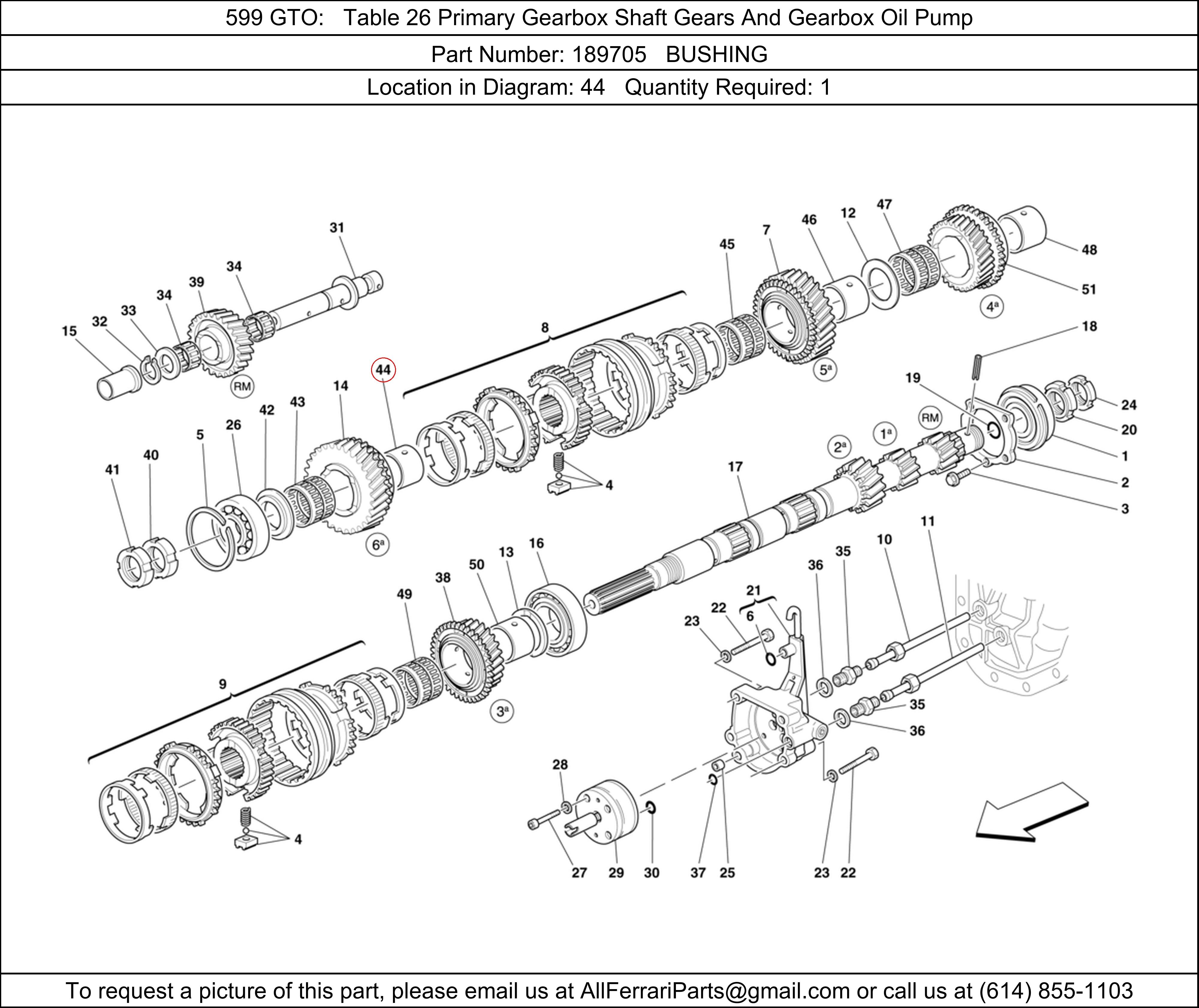 Ferrari Part 189705