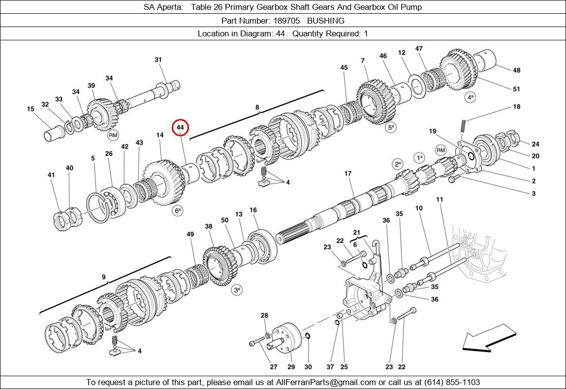 Ferrari Part 189705