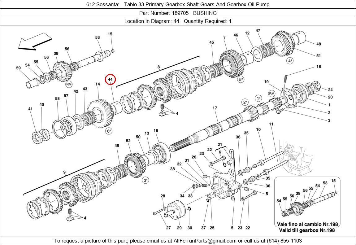 Ferrari Part 189705
