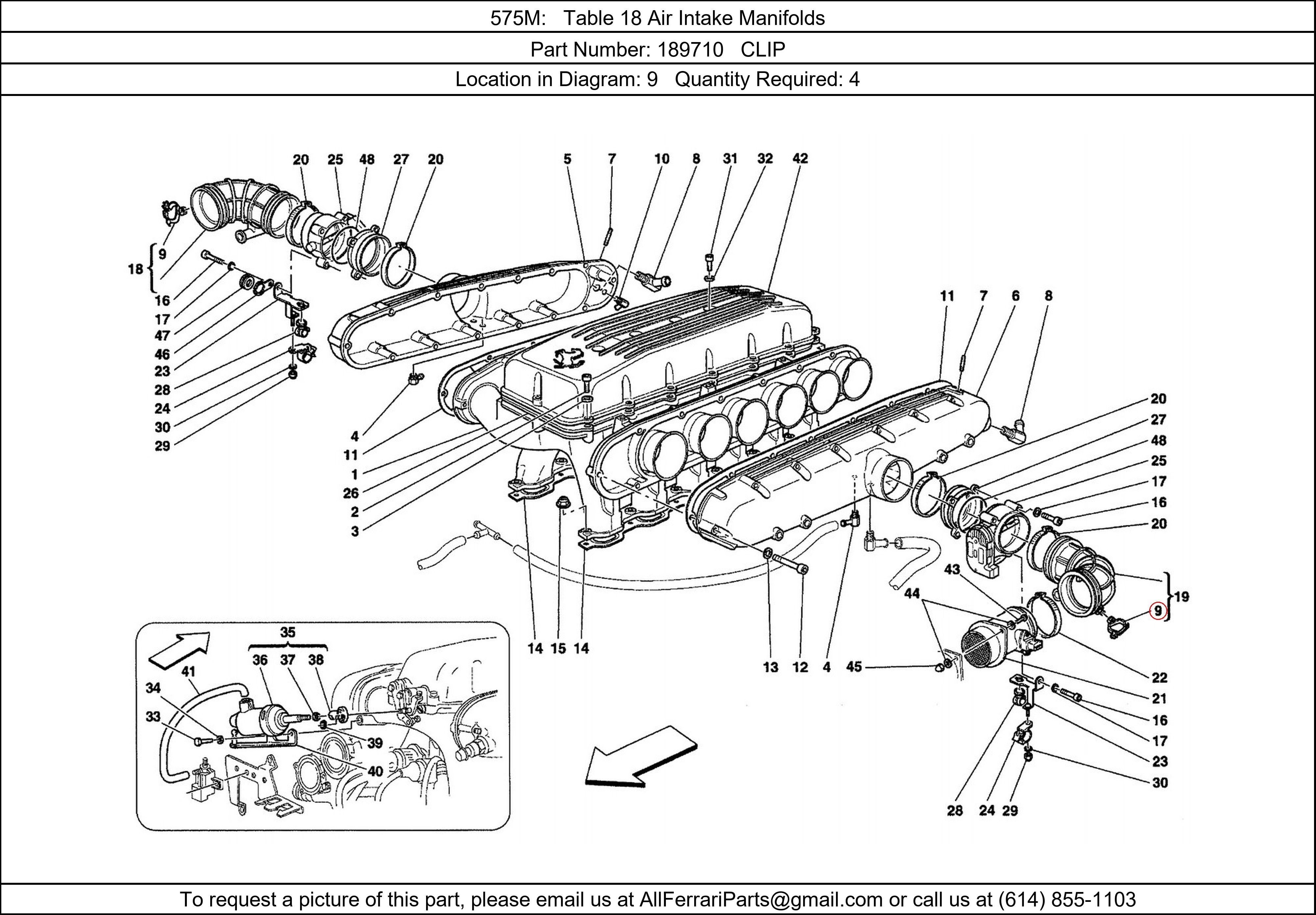 Ferrari Part 189710