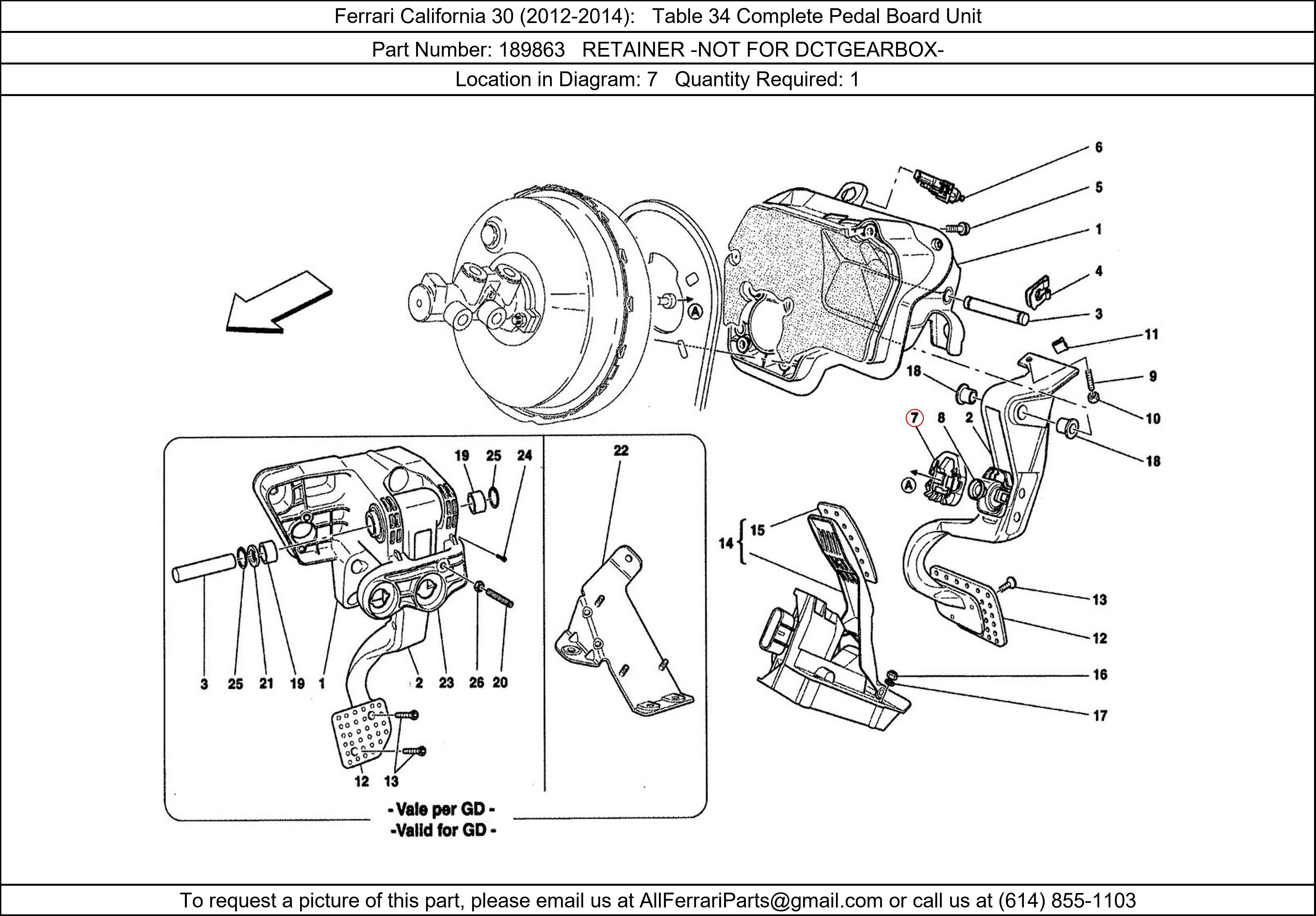 Ferrari Part 189863