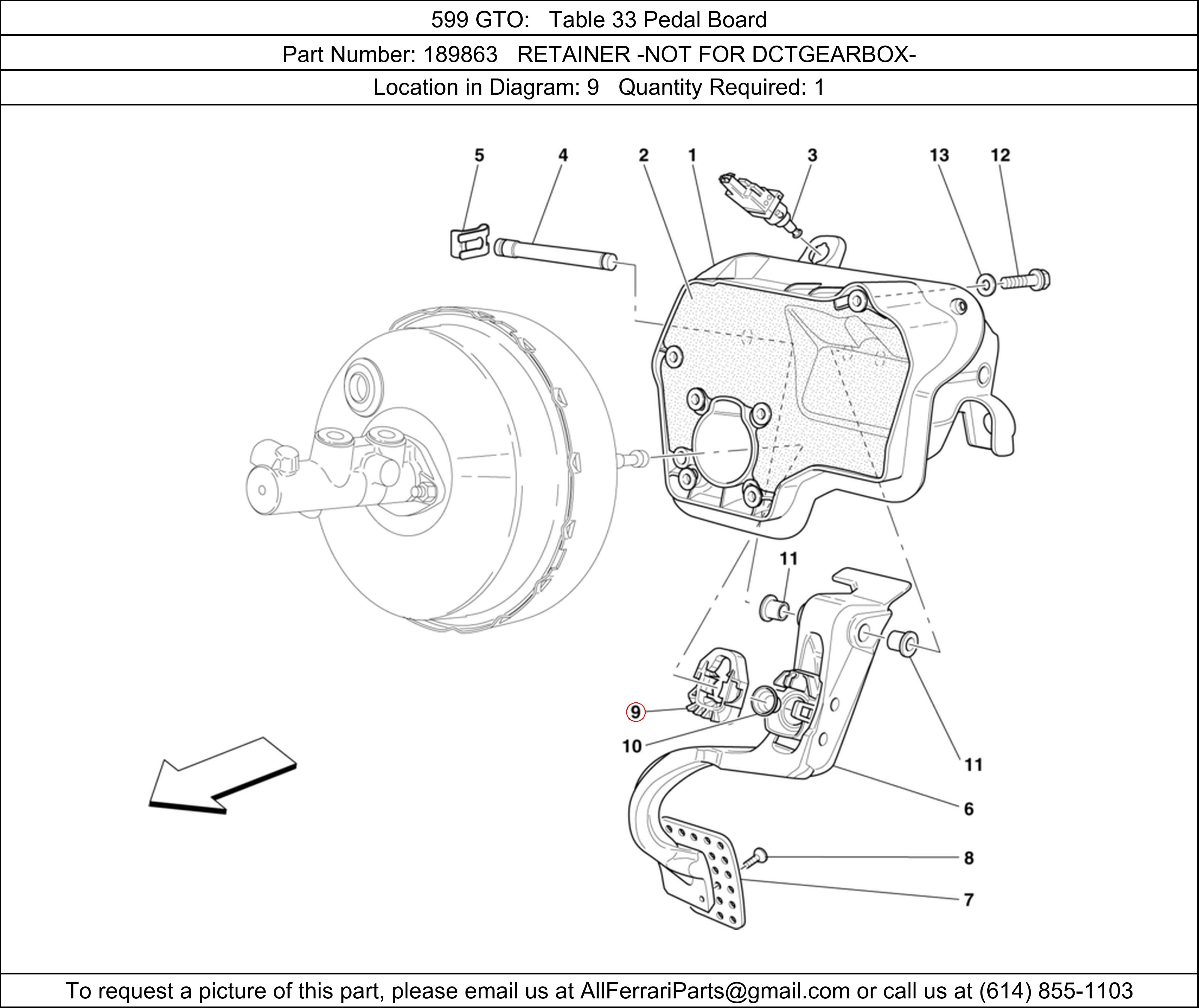 Ferrari Part 189863