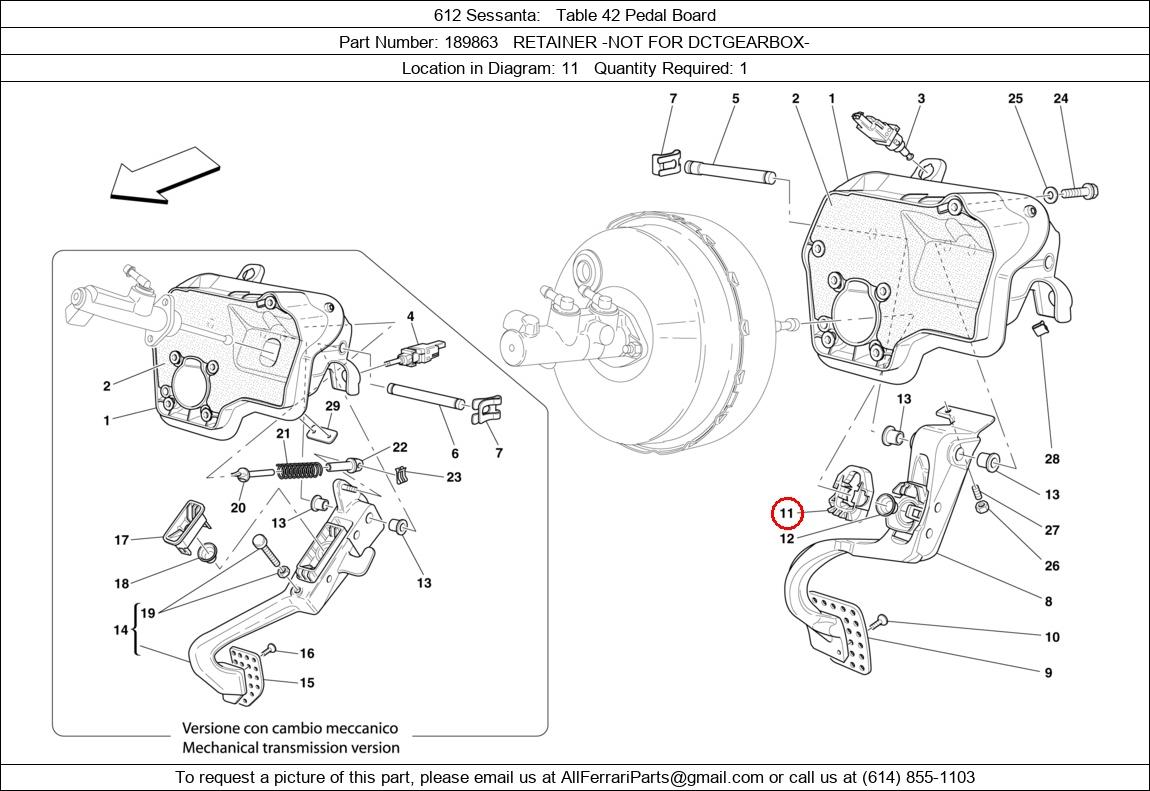 Ferrari Part 189863