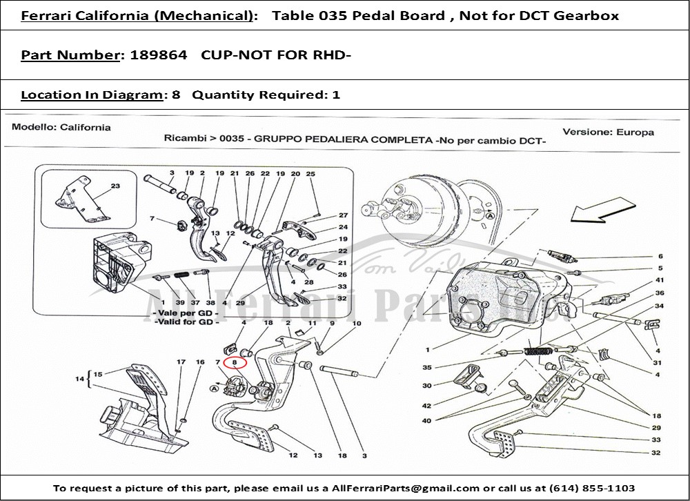 Ferrari Part 189864