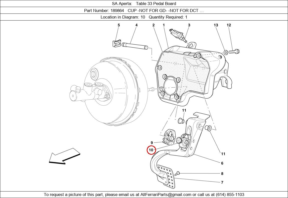 Ferrari Part 189864