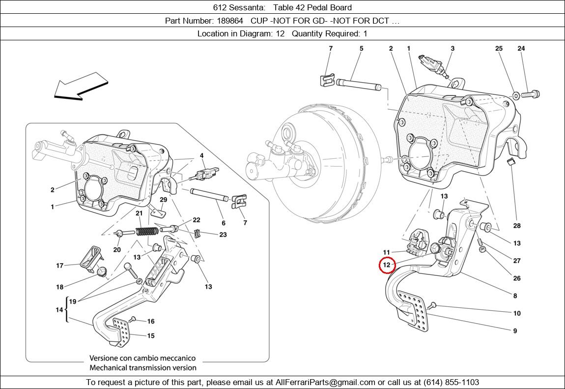 Ferrari Part 189864