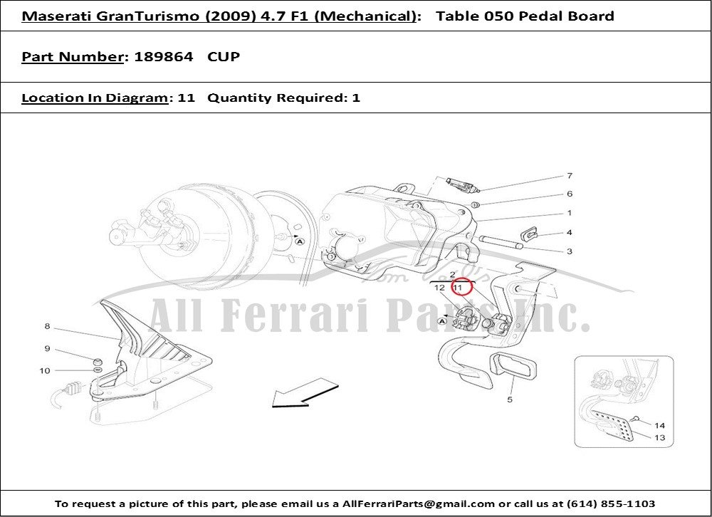 Ferrari Part 189864