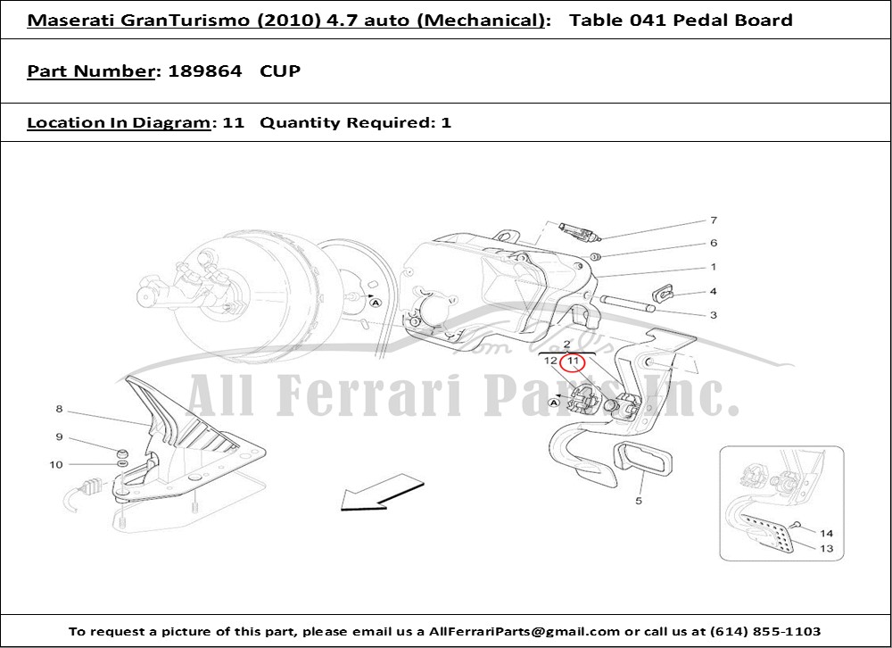 Ferrari Part 189864