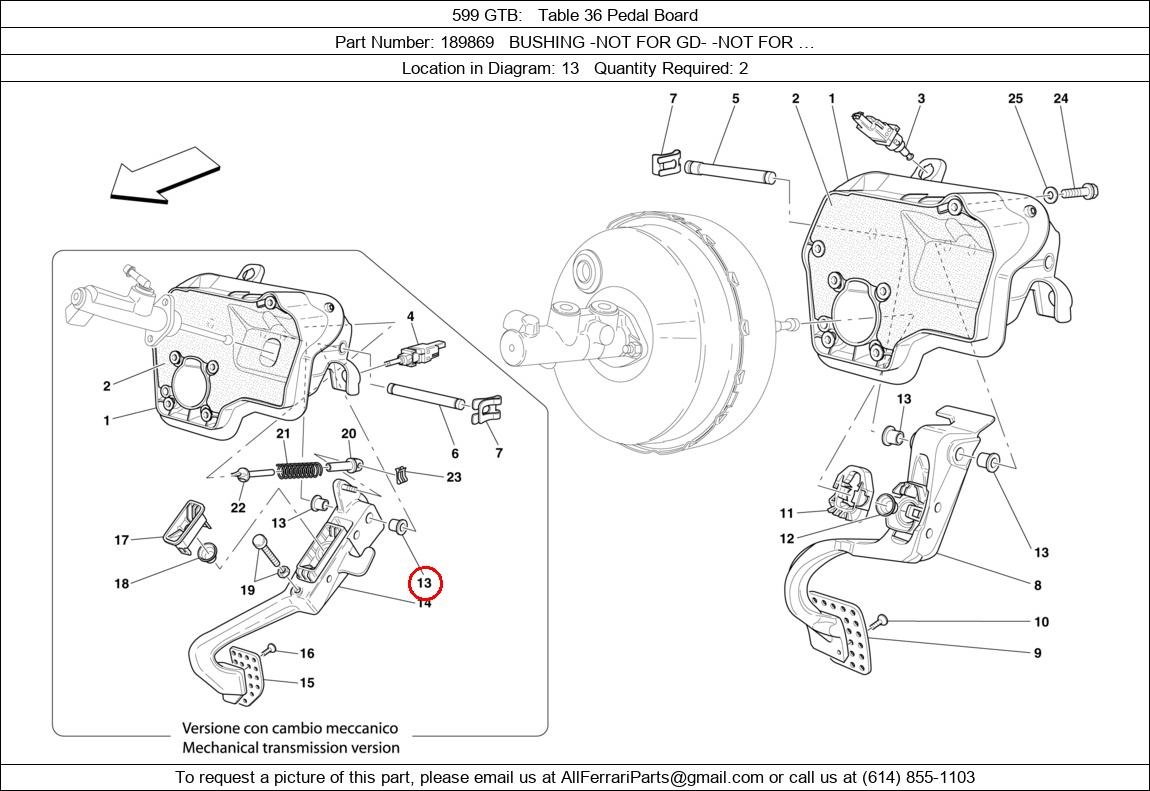 Ferrari Part 189869