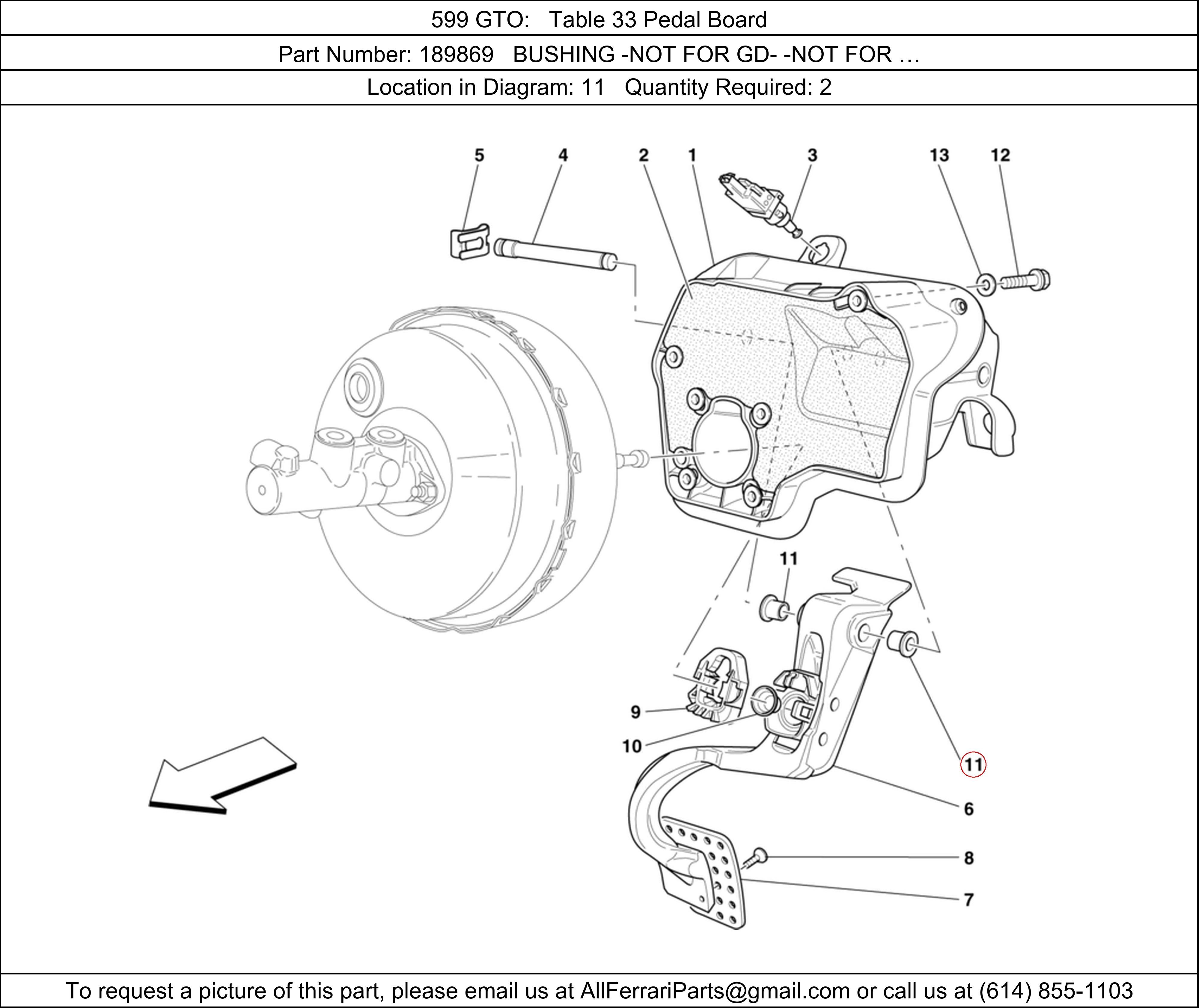 Ferrari Part 189869