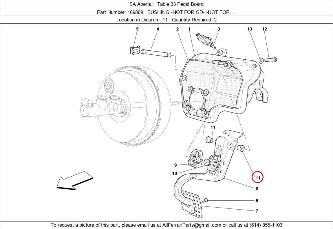 Ferrari Part 189869