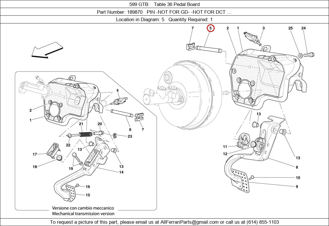 Ferrari Part 189870