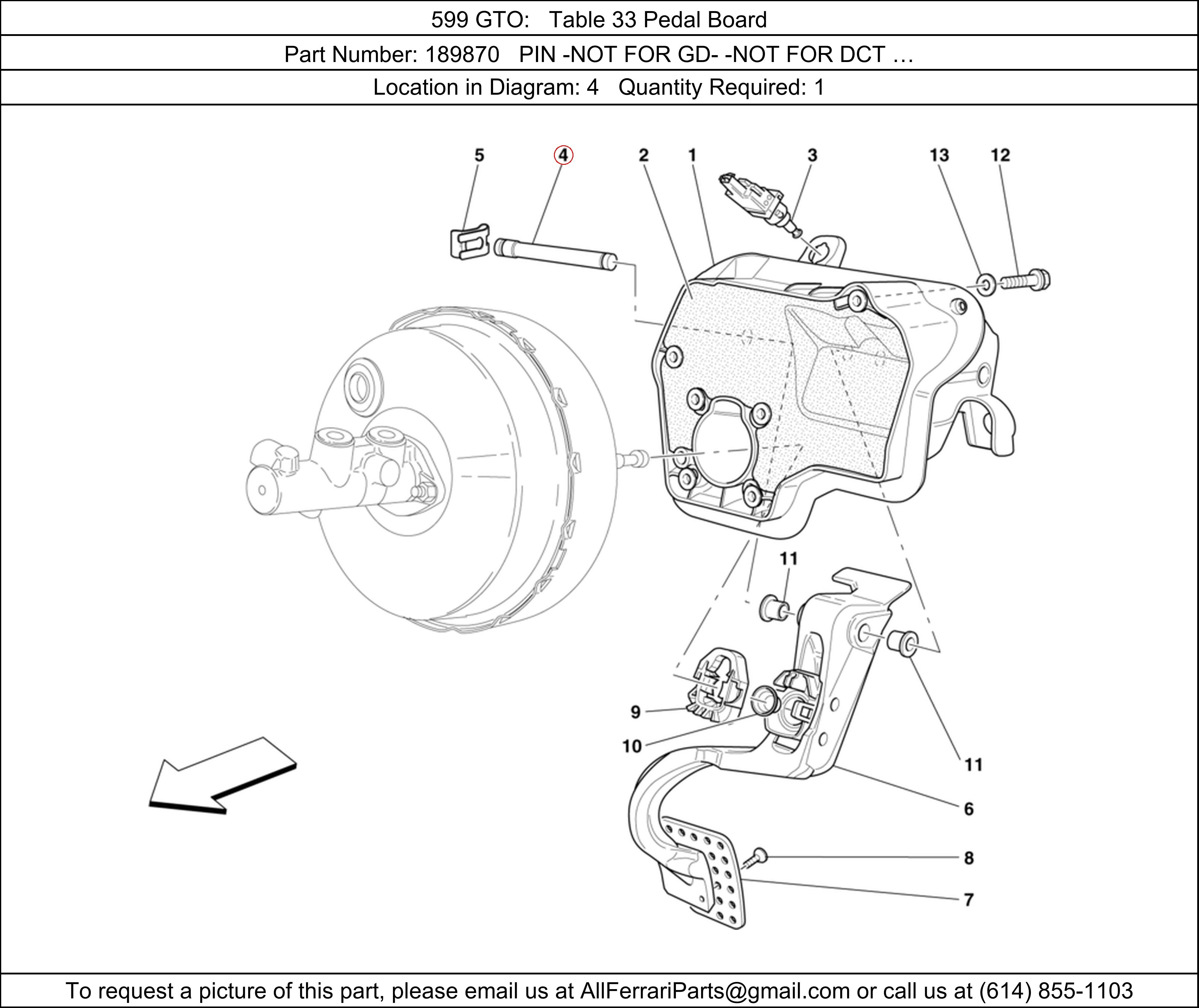 Ferrari Part 189870