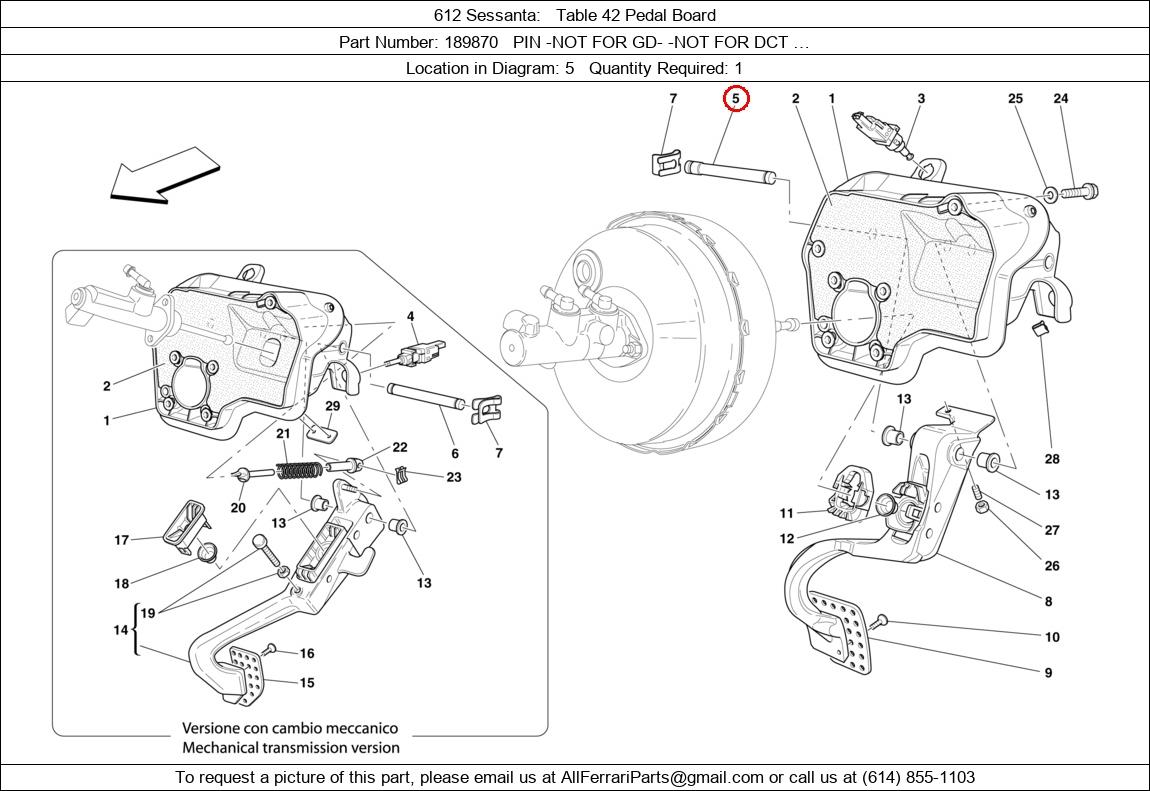 Ferrari Part 189870