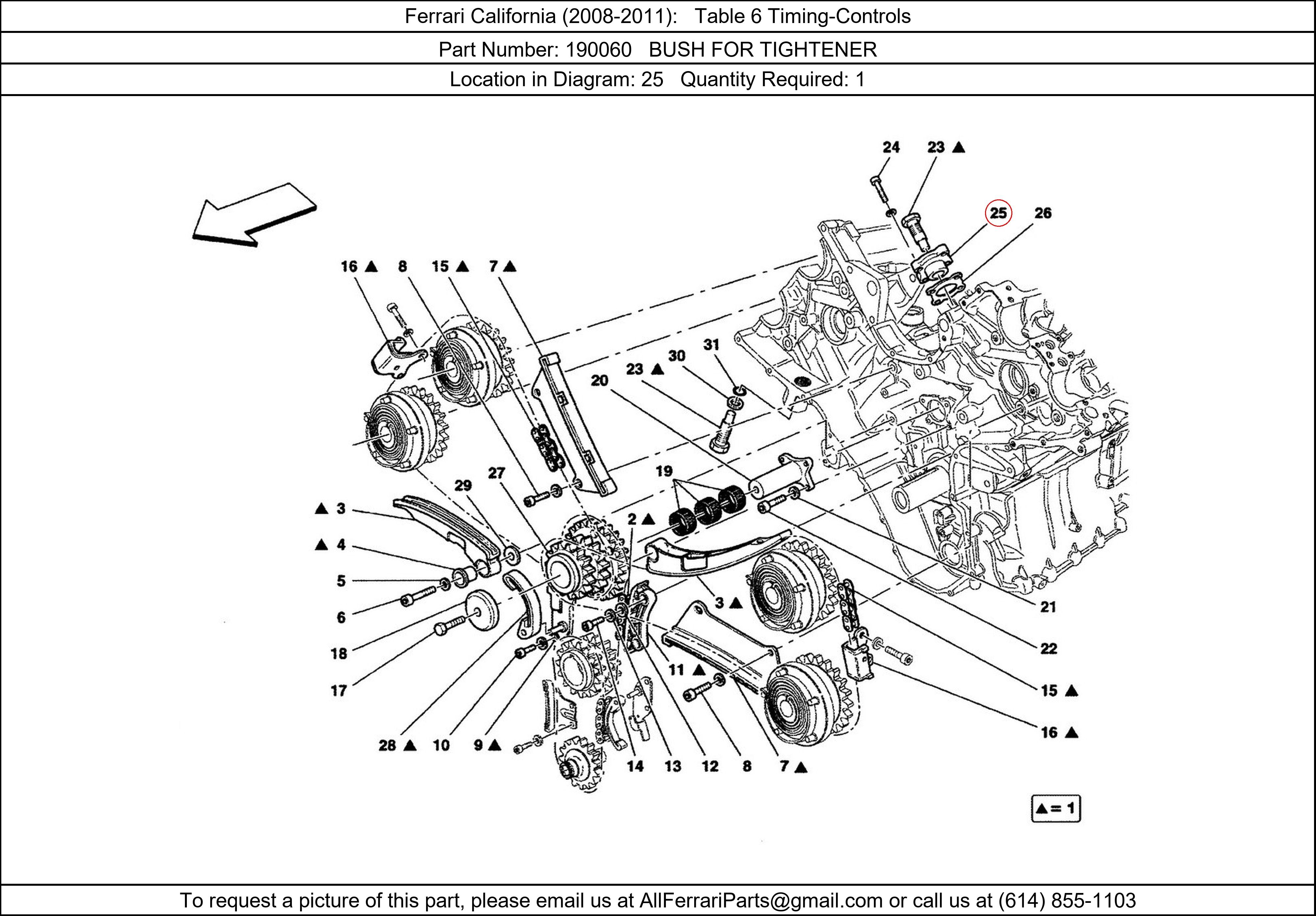 Ferrari Part 190060