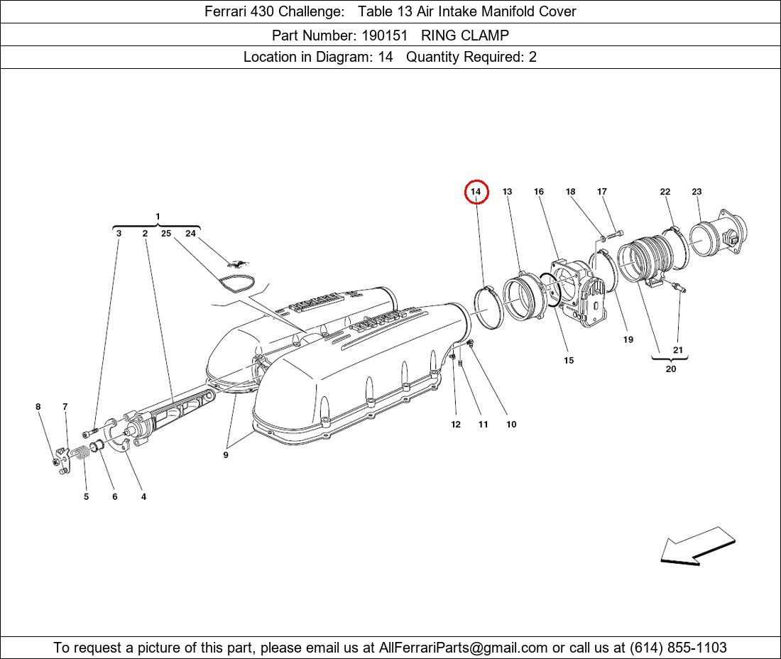 Ferrari Part 190151