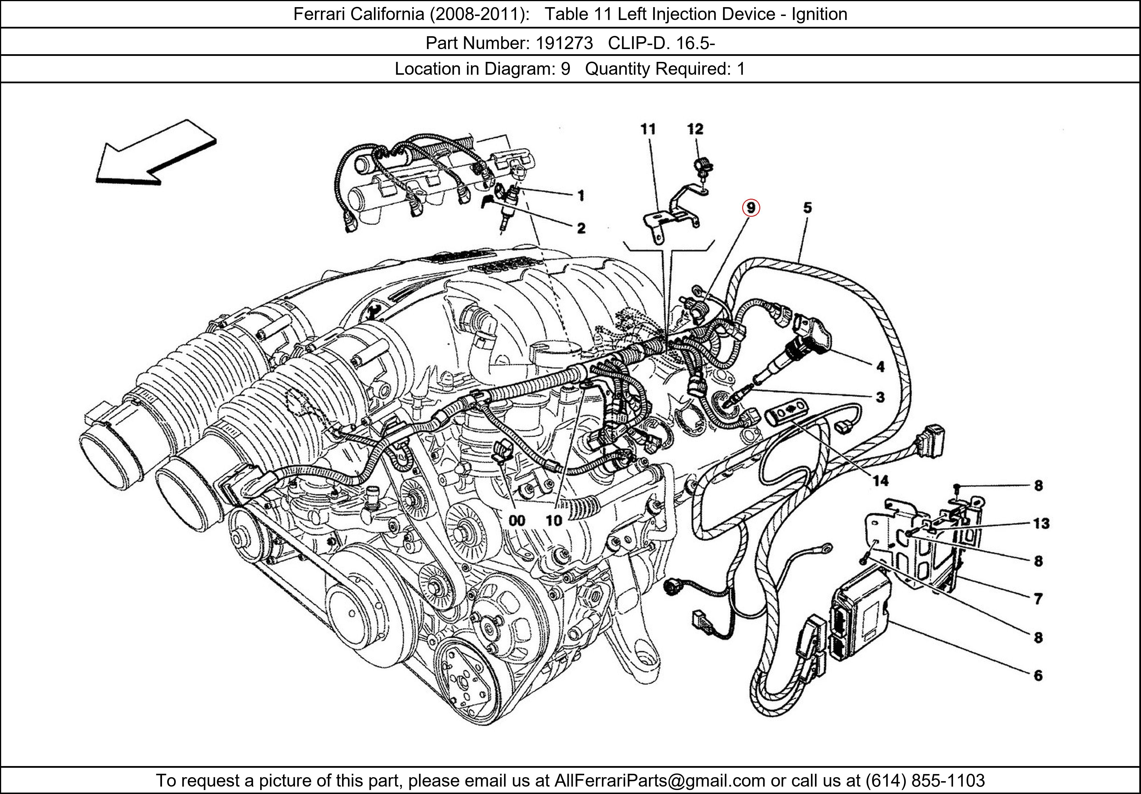 Ferrari Part 191273