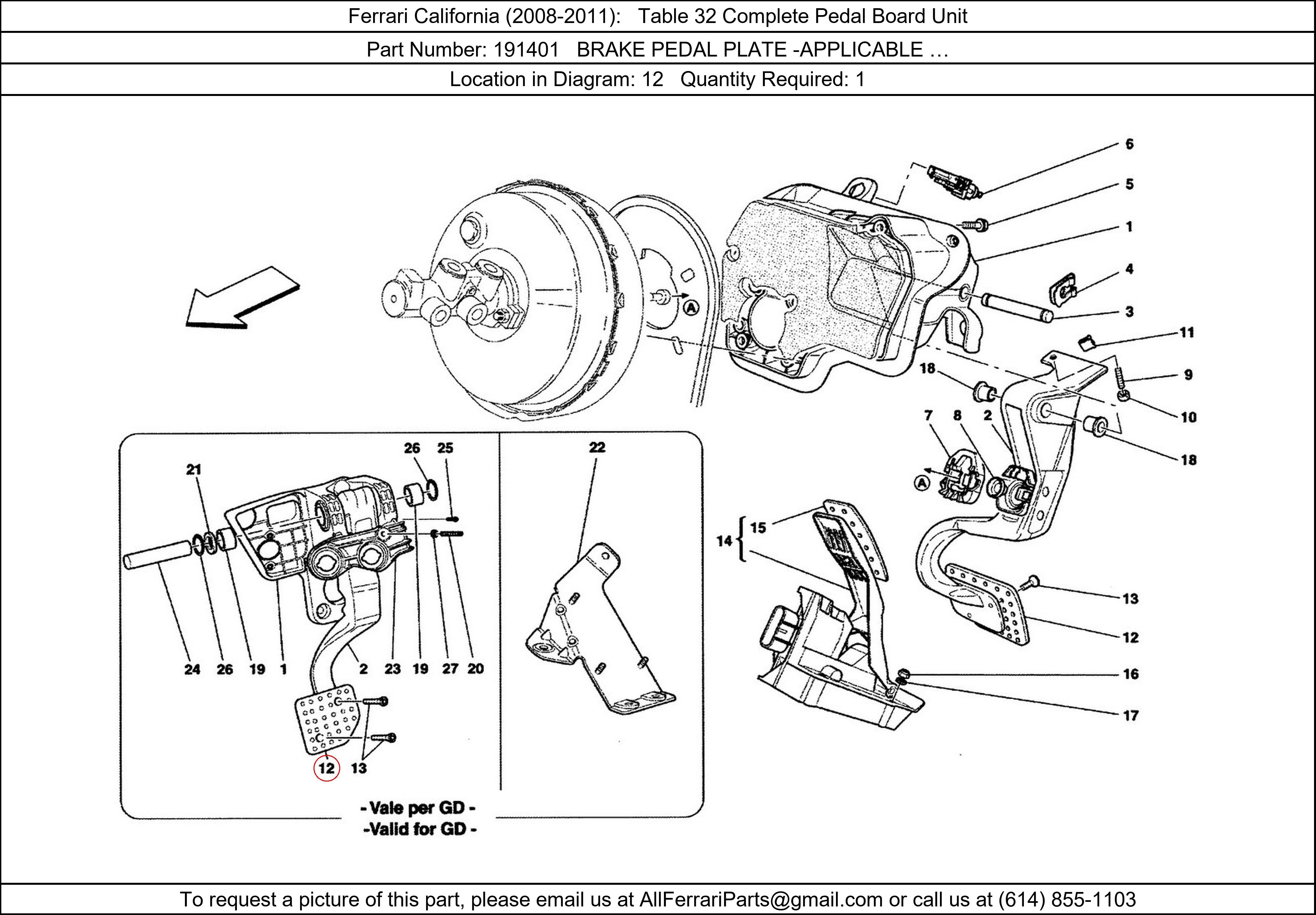 Ferrari Part 191401