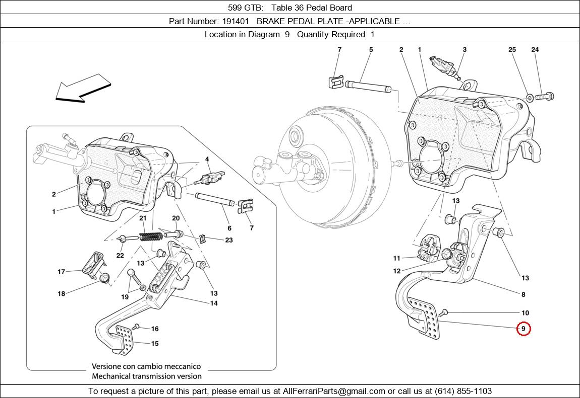 Ferrari Part 191401