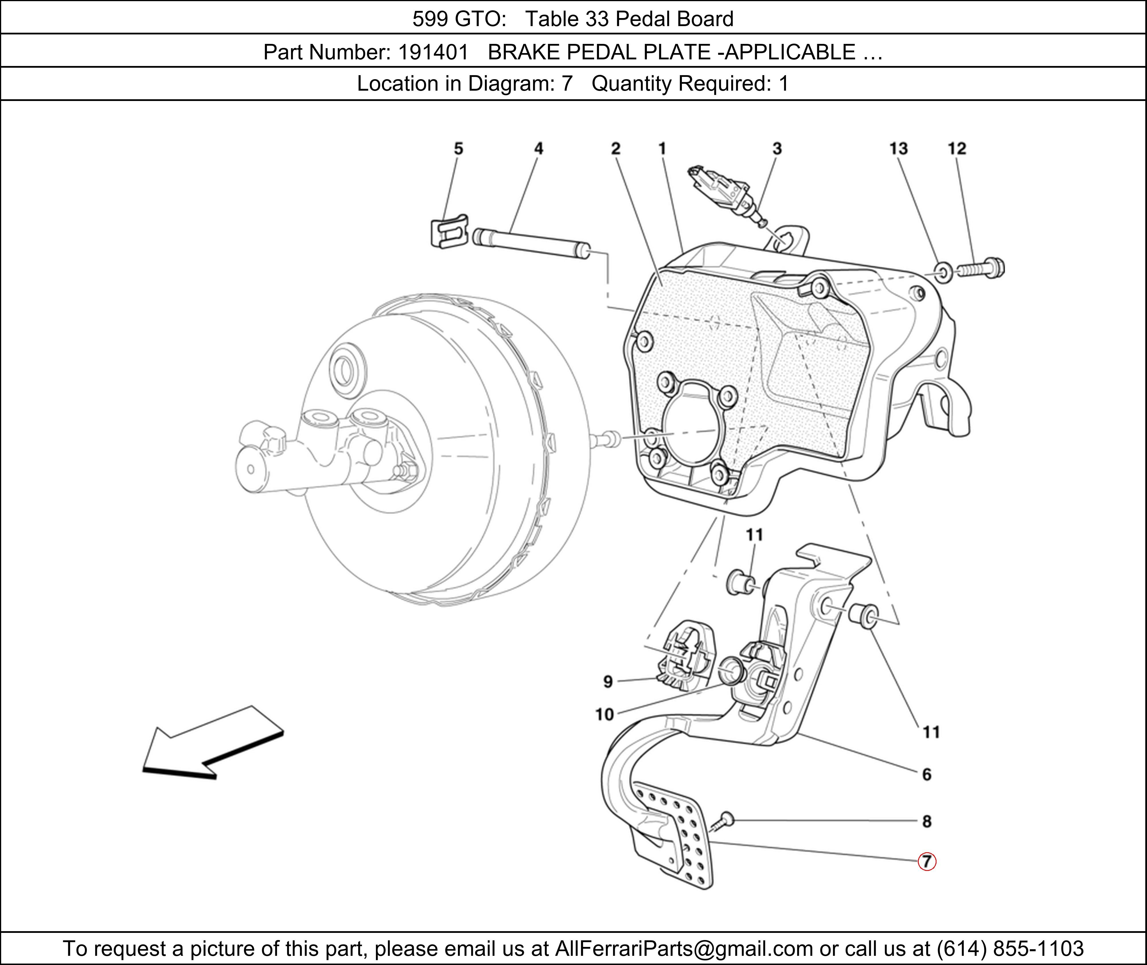 Ferrari Part 191401