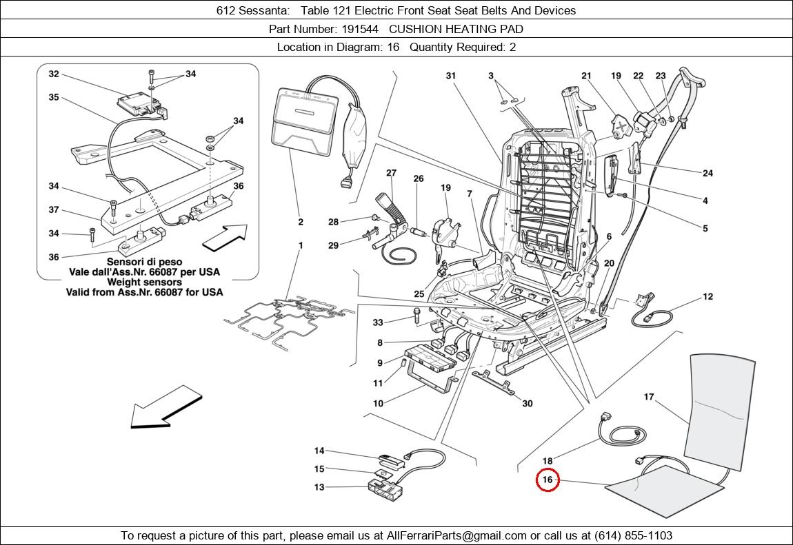 Ferrari Part 191544