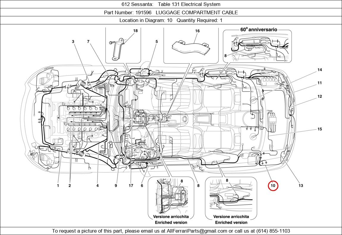 Ferrari Part 191596