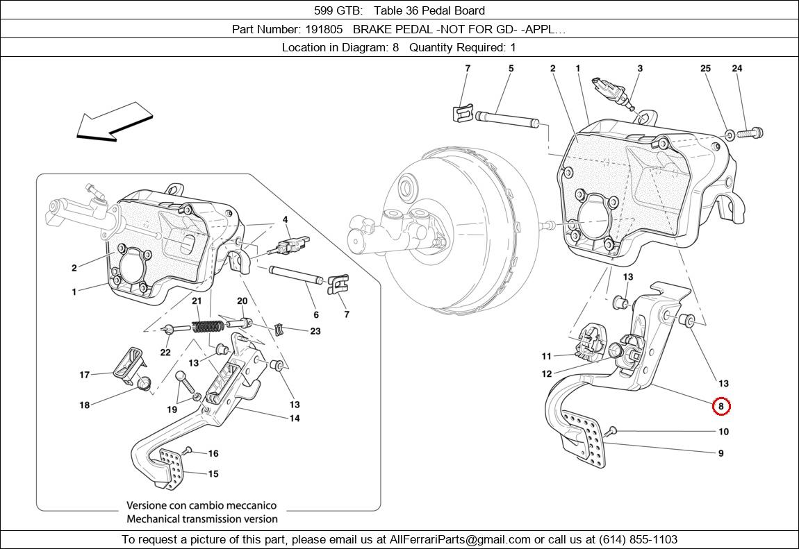 Ferrari Part 191805