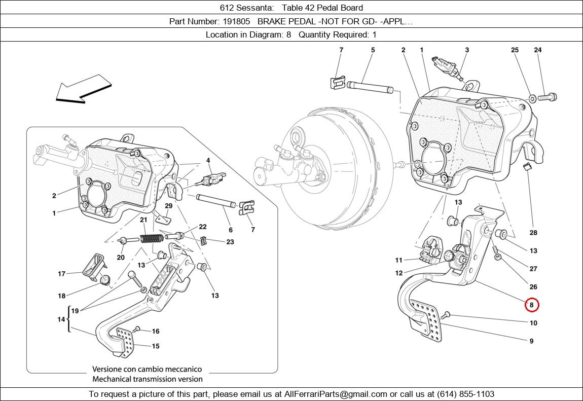 Ferrari Part 191805