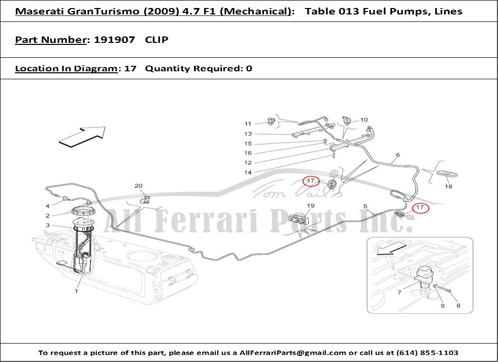 Ferrari Part 191907