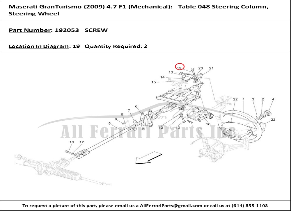 Ferrari Part 192053