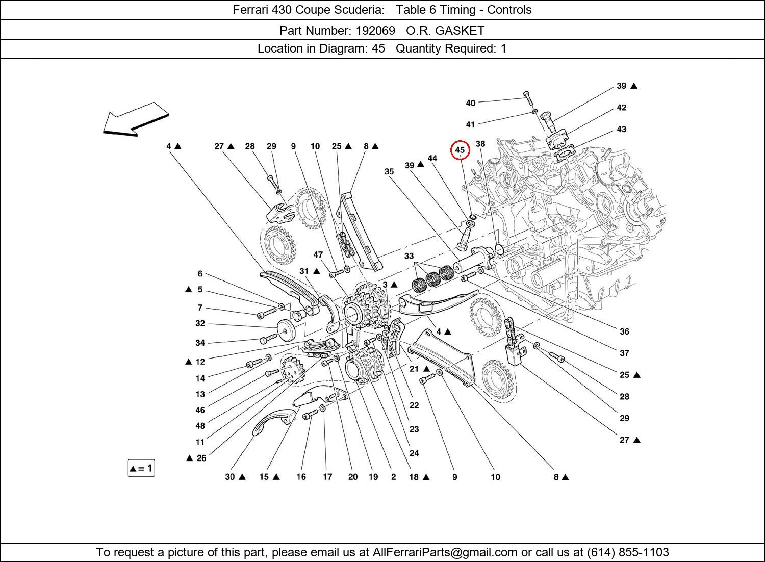 Ferrari Part 192069