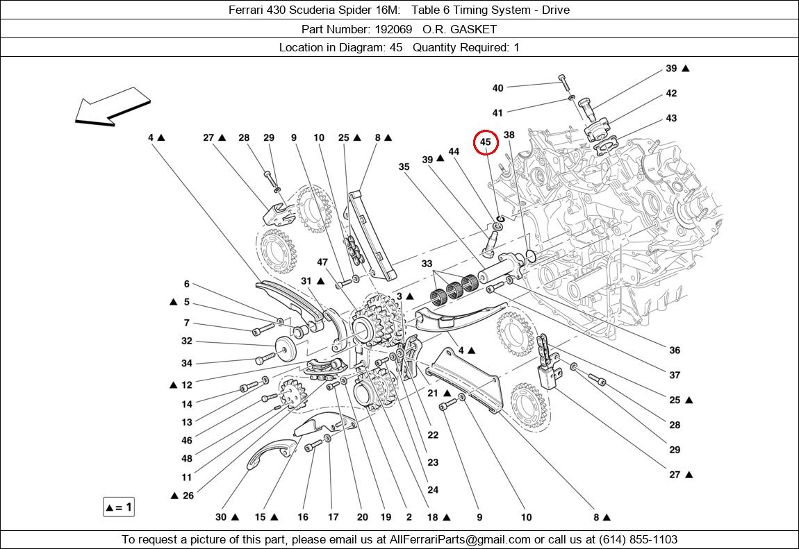 Ferrari Part 192069