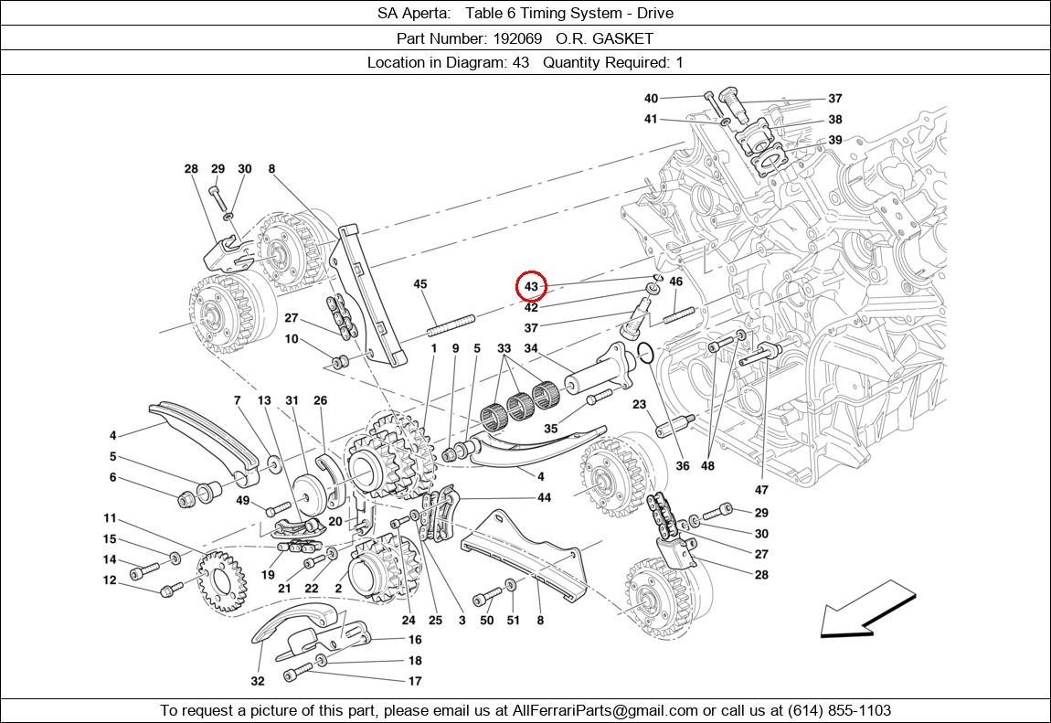 Ferrari Part 192069