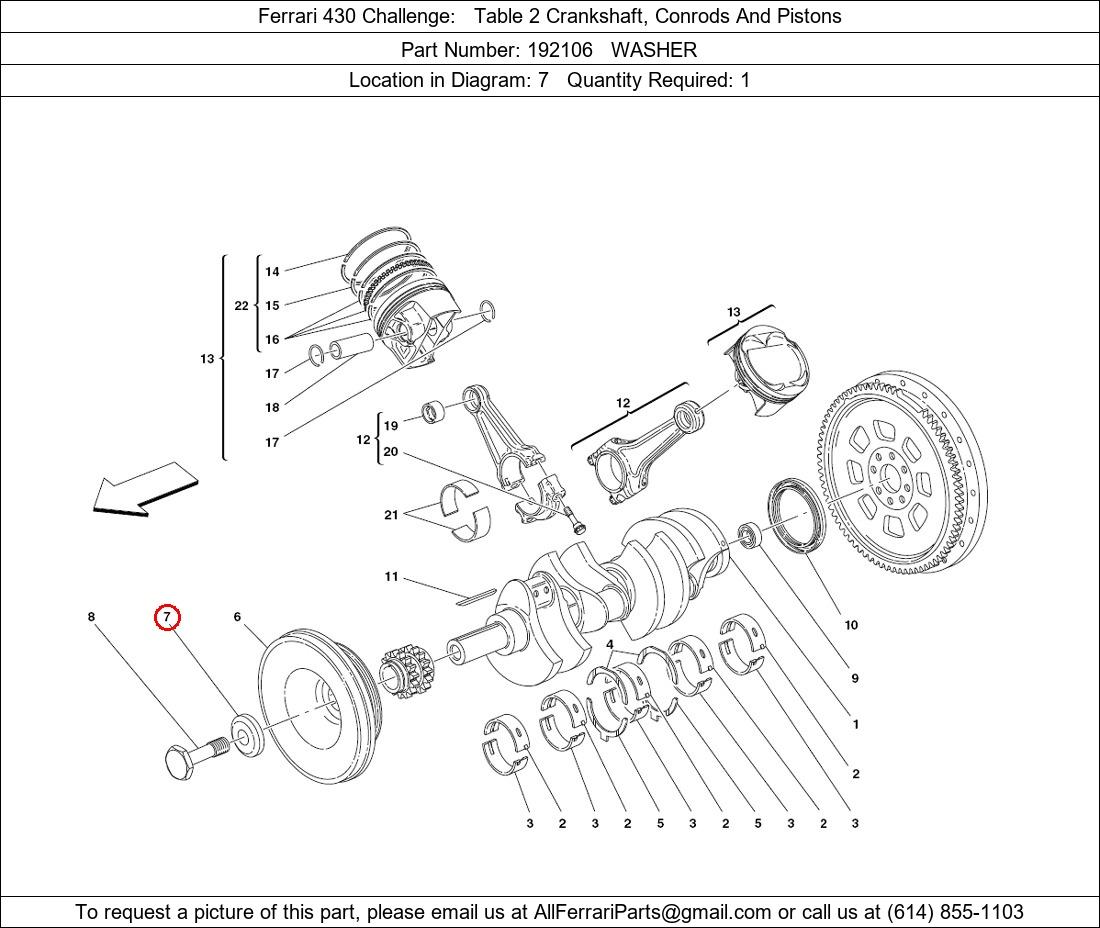 Ferrari Part 192106