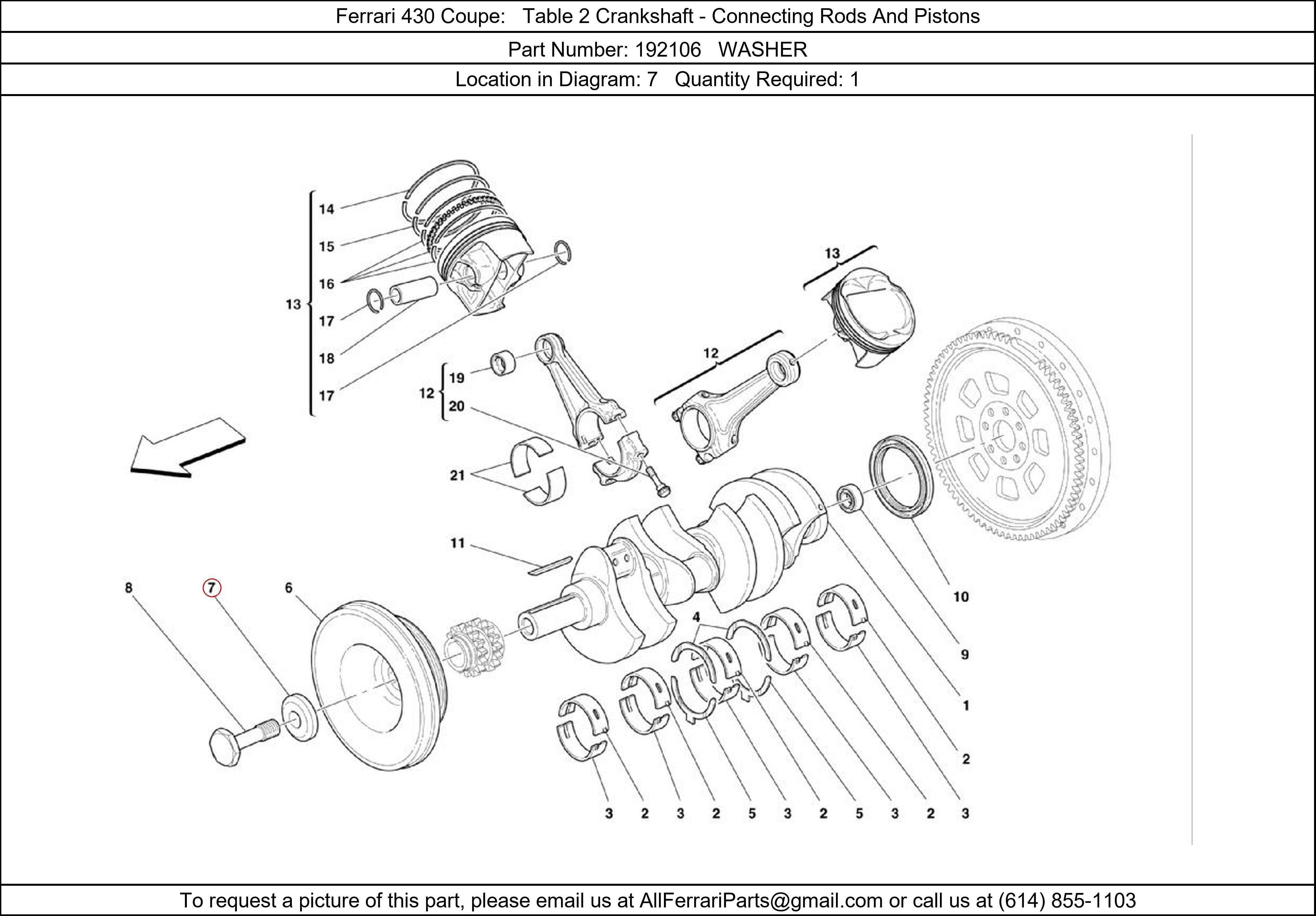 Ferrari Part 192106