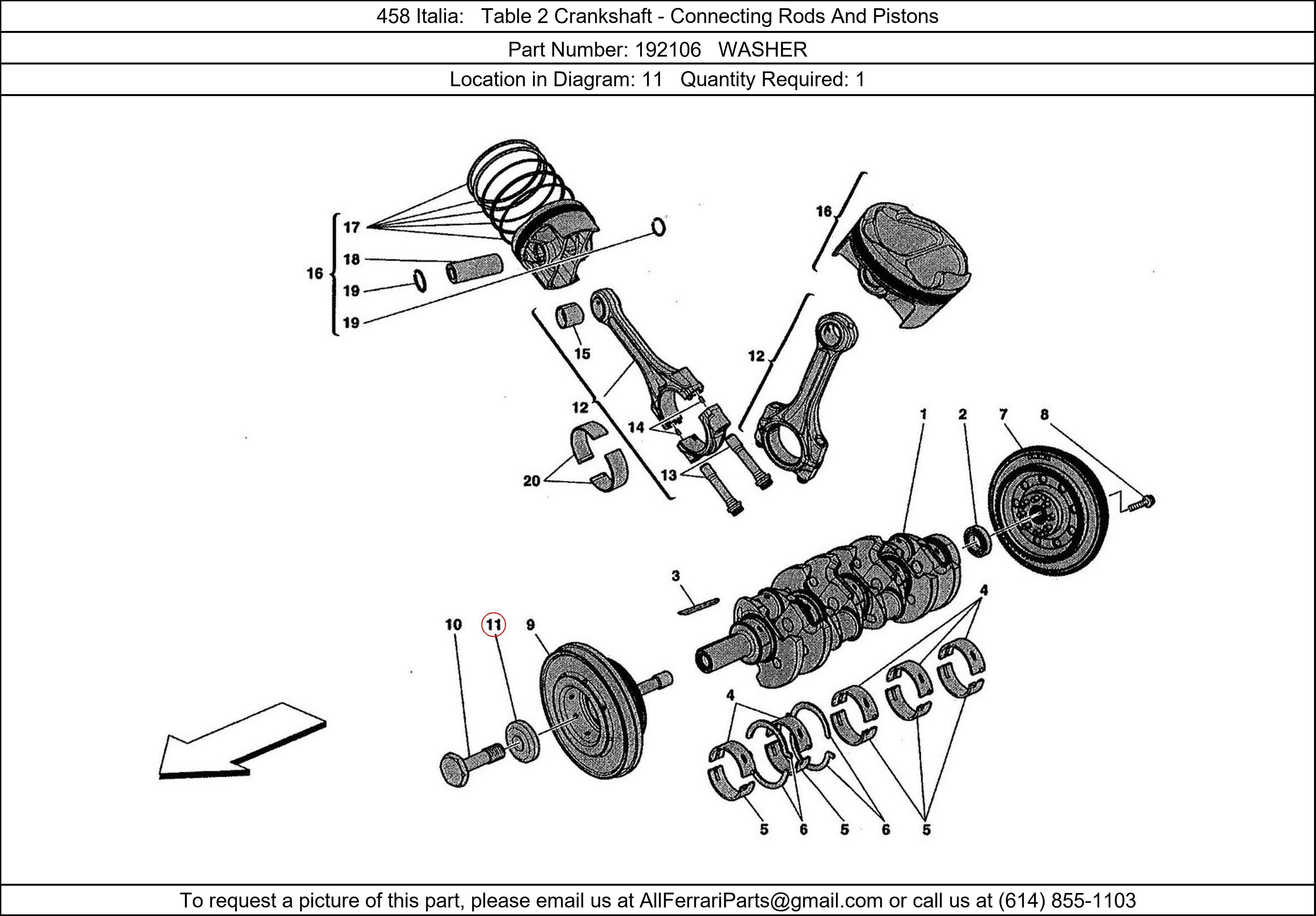 Ferrari Part 192106