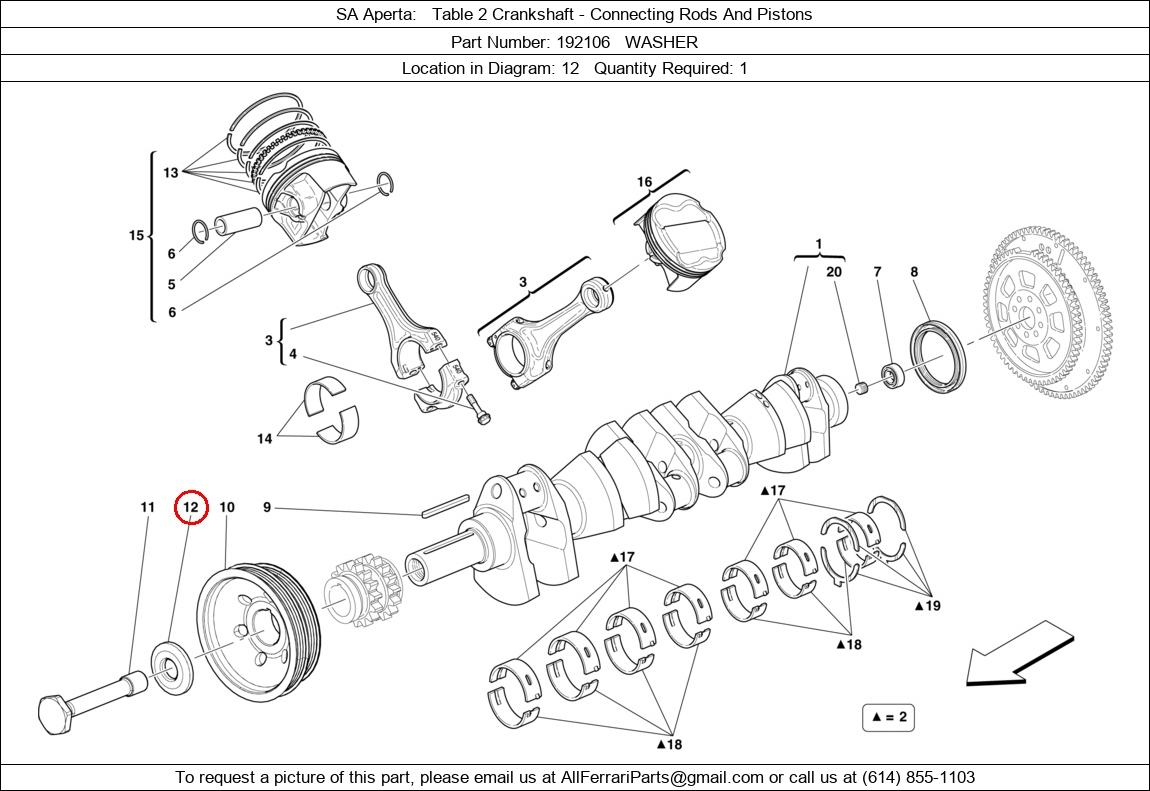 Ferrari Part 192106