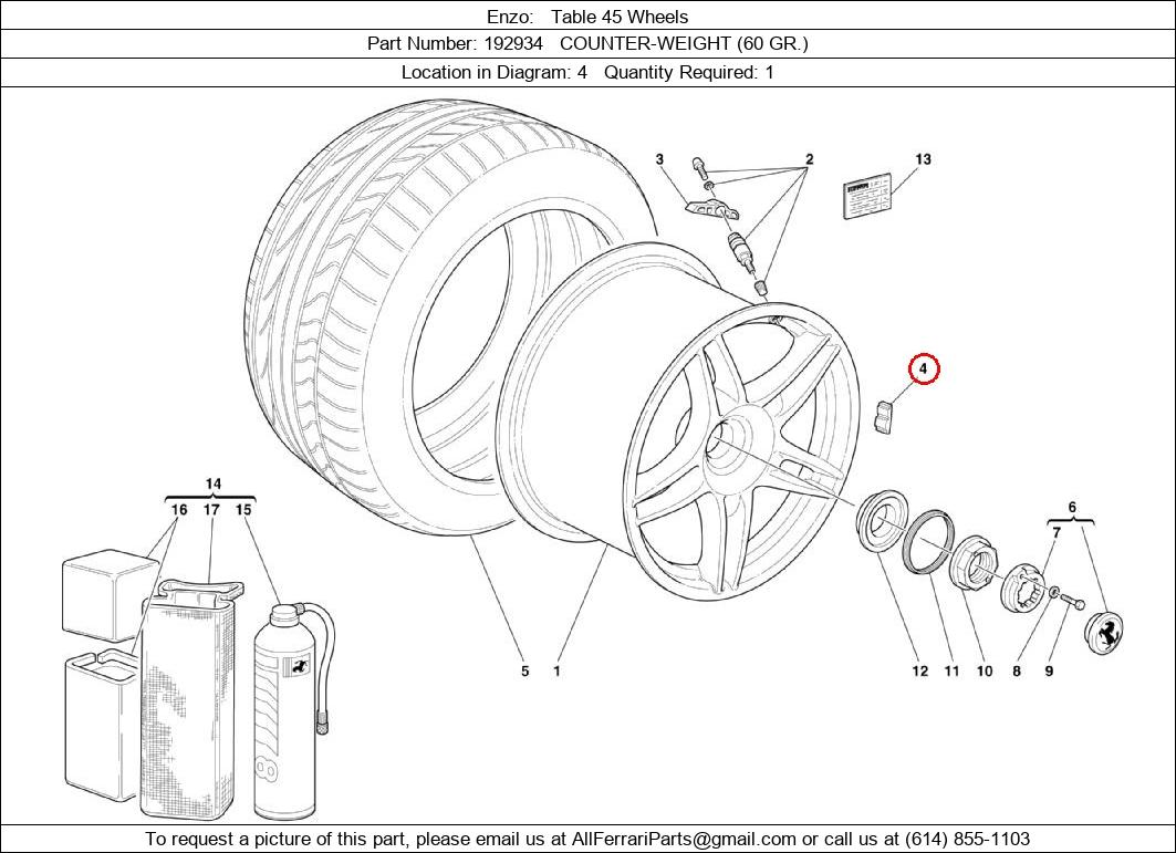 Ferrari Part 192934