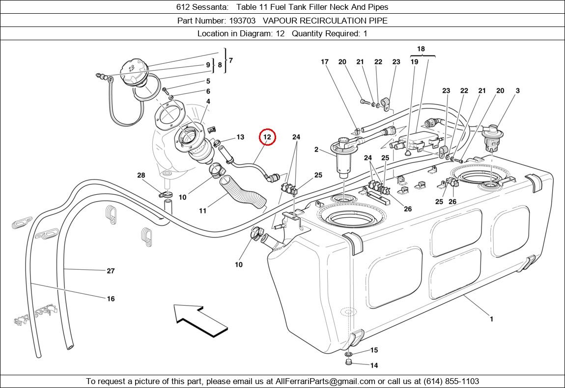 Ferrari Part 193703