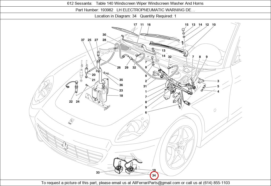Ferrari Part 193982