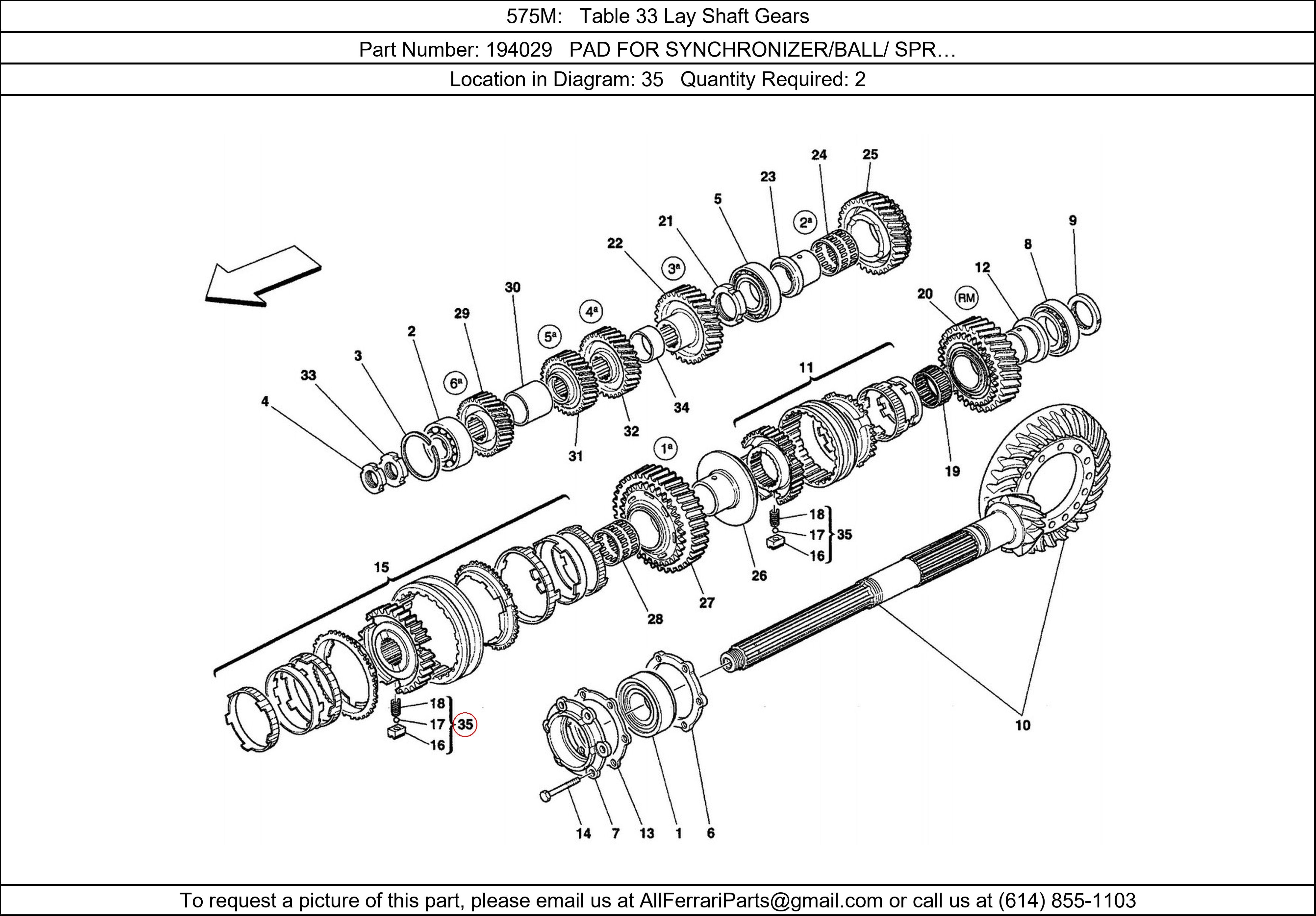 Ferrari Part 194029