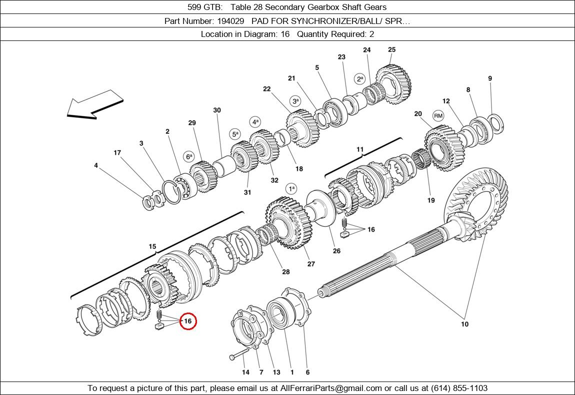 Ferrari Part 194029