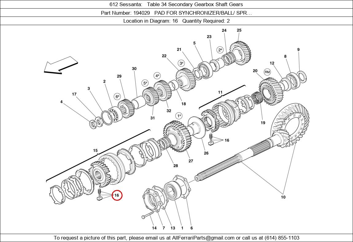 Ferrari Part 194029