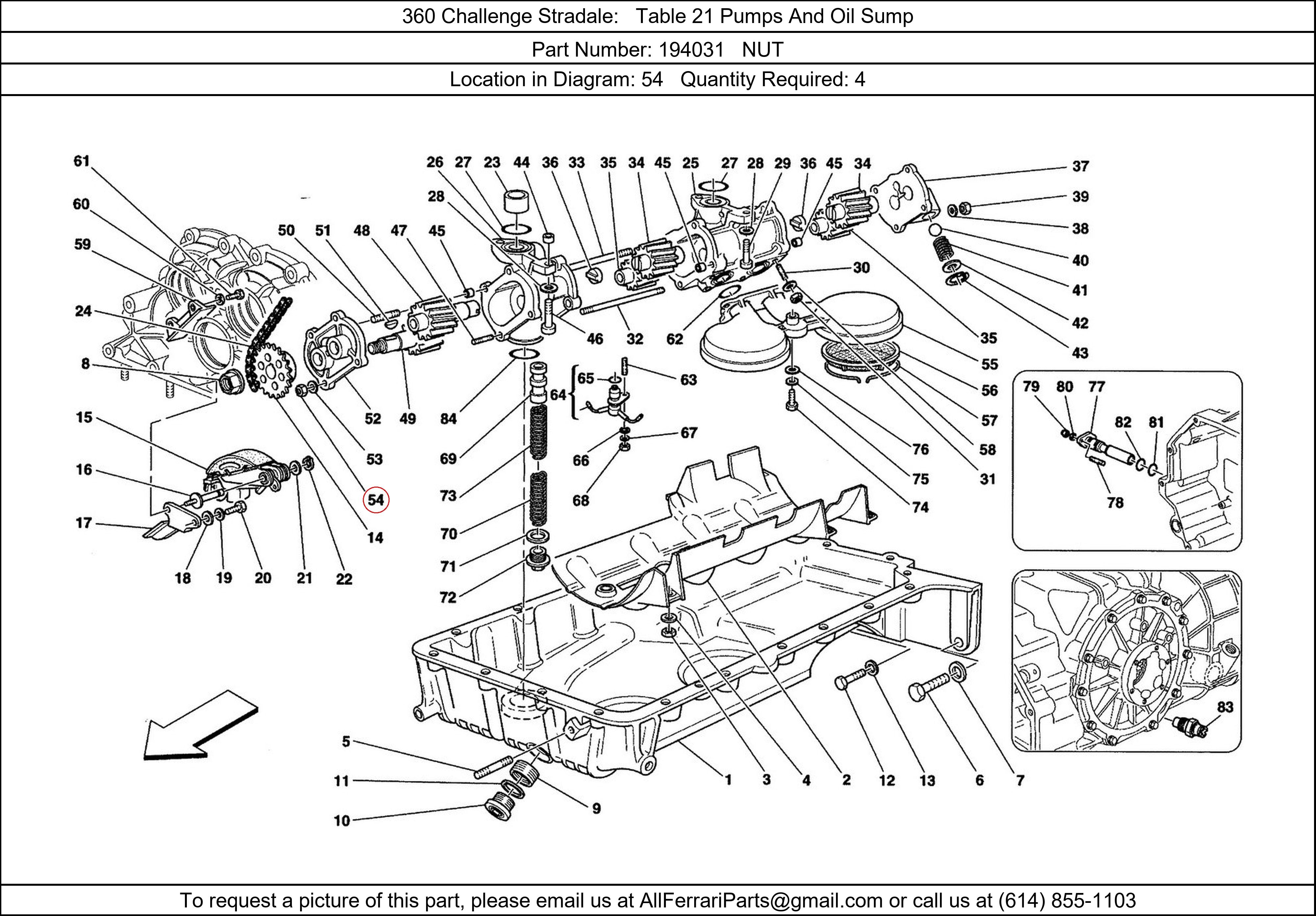 Ferrari Part 194031