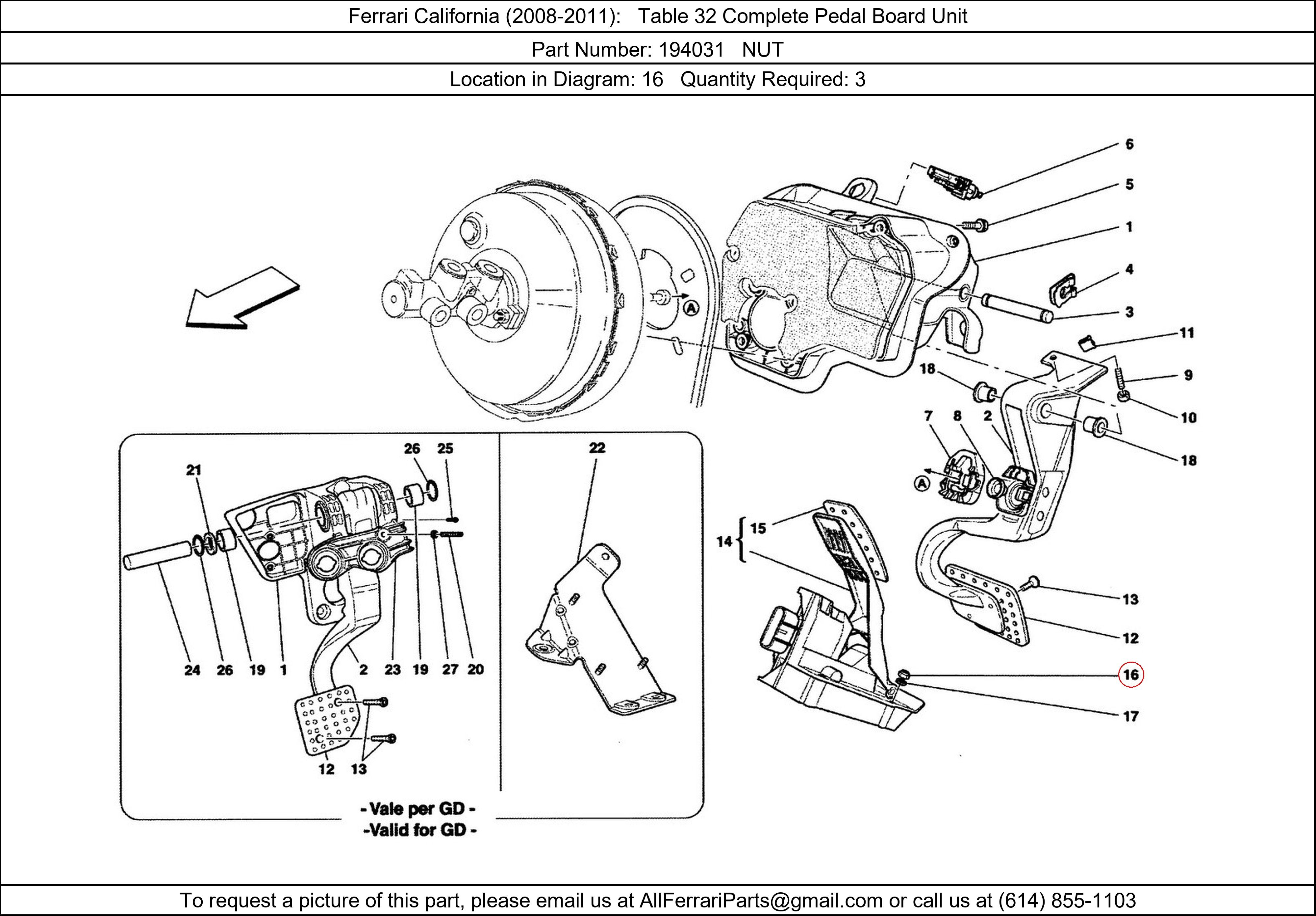 Ferrari Part 194031