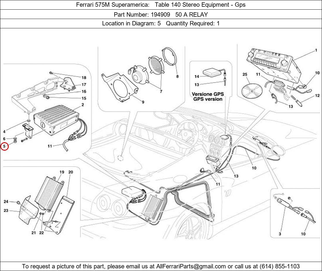 Ferrari Part 194909