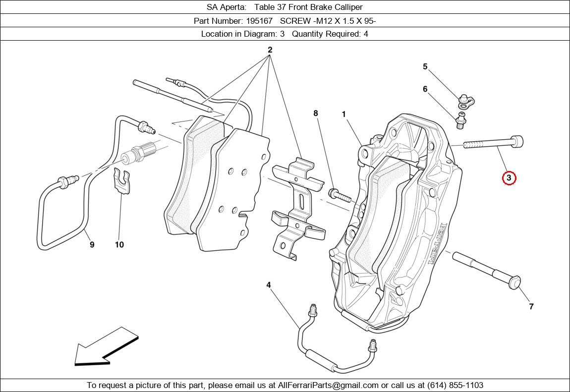 Ferrari Part 195167